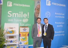Freskbana export bananas from Ecuador to Europe. Gaetano Leone and Juan Baquerizo says they are looking to expand to the Middle-East. 